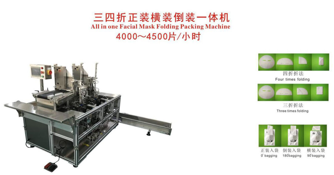 高速面膜折膜機