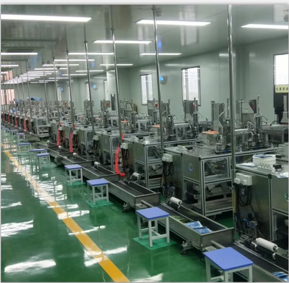 面膜設(shè)備到客戶(hù)現(xiàn)場(chǎng)圖片